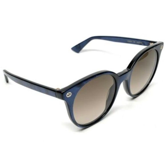 Gucci Women\'s Blue and Brown Gradient Sunglasses! main image 4